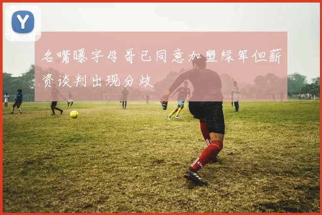 名嘴曝字母哥已同意加盟绿军但薪资谈判出现分歧